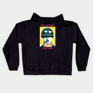 POLY STYRENE X RAY SPEX Kids Hoodie